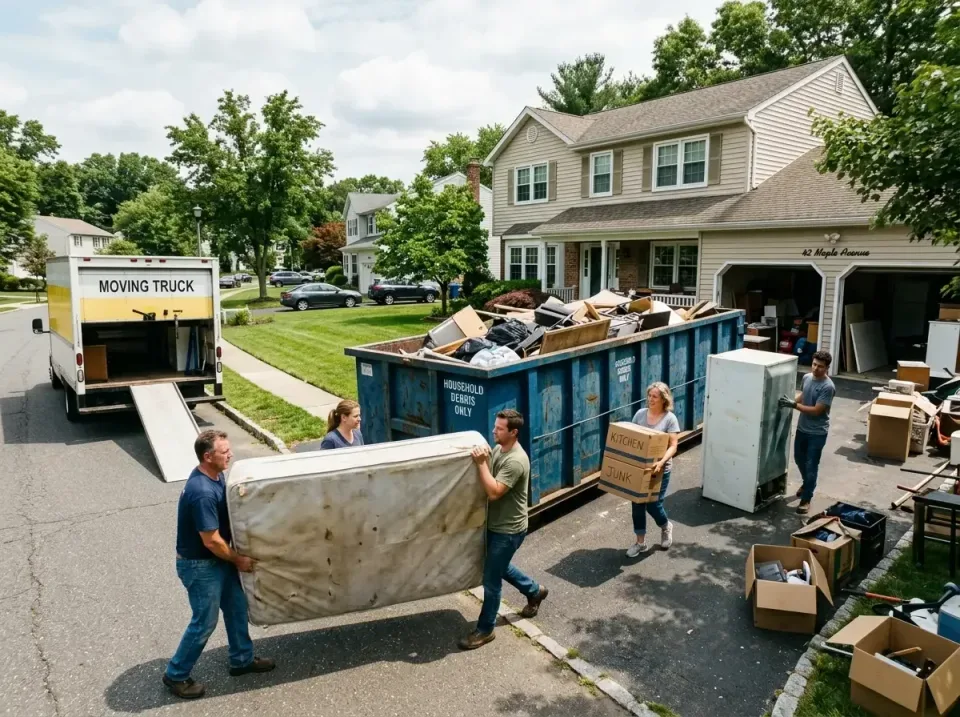 Roll-off Dumpster — Residential — Roll-off Dumpster, Moving Truck, Mattress, Residential, Porta Potty Rentals and Dumpster R…